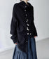 Twist Button Knit Cardigan